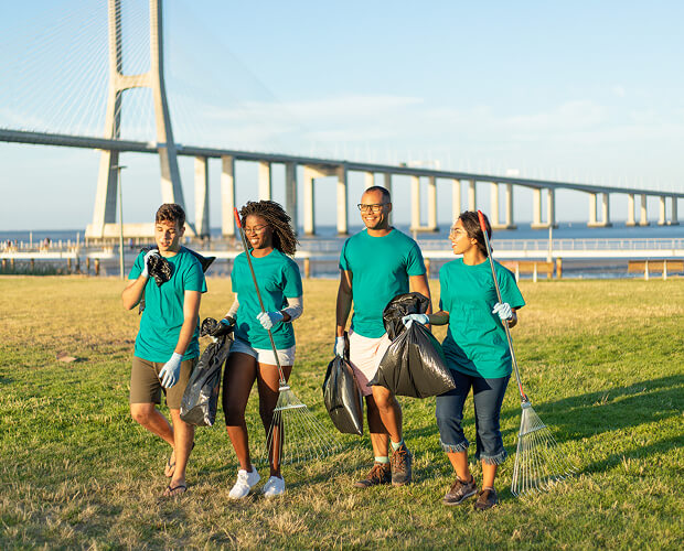 World Youth Day: quattro partecipanti con gli zaini