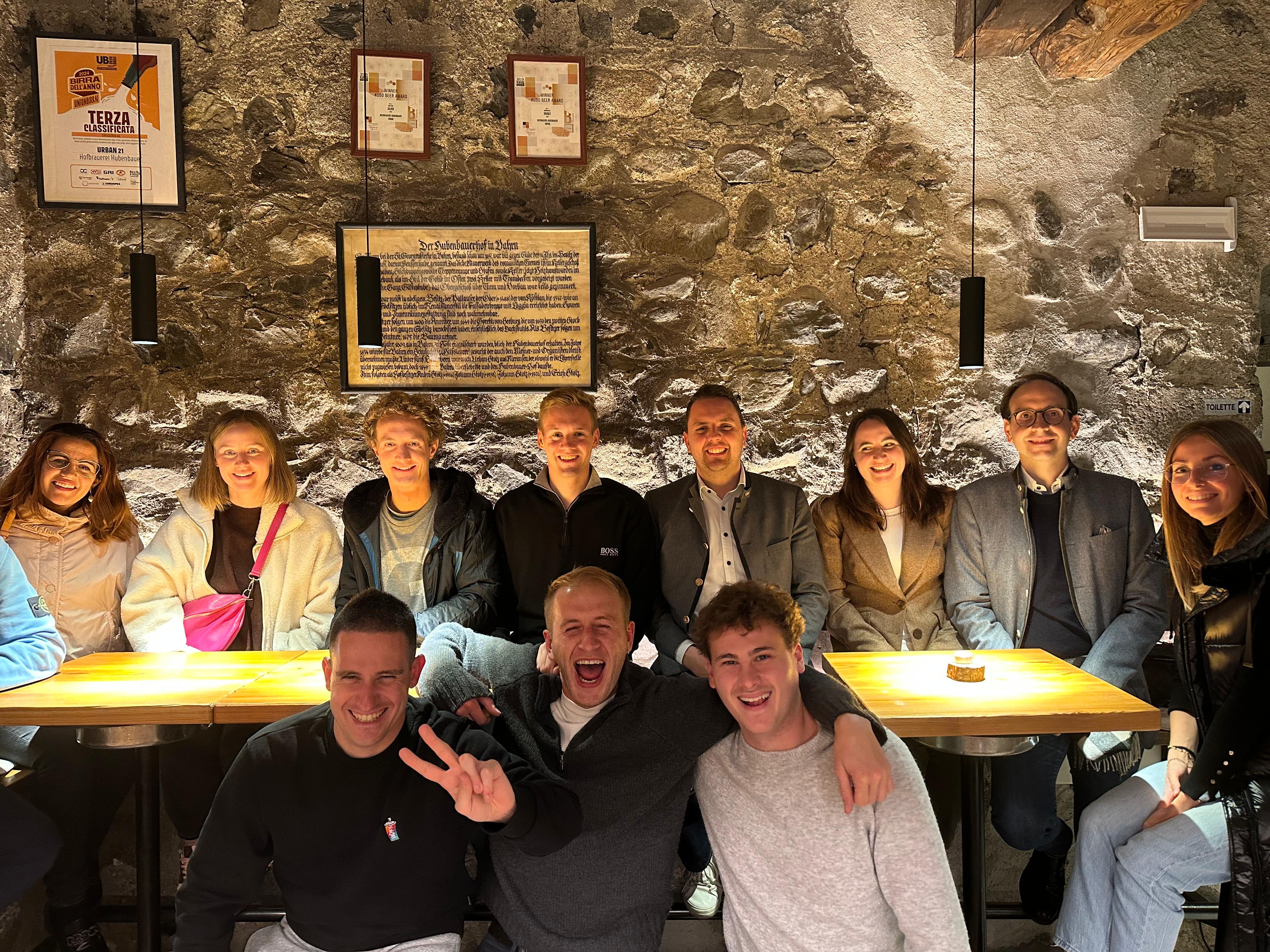 Serata di Törggelen dei Giovani nell'Unione